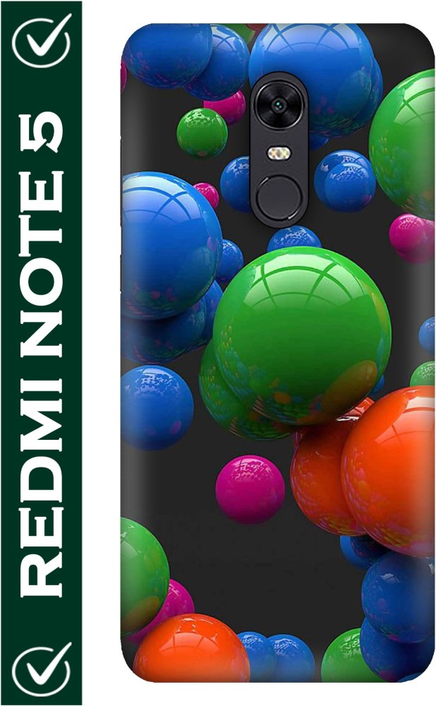 FULLYIDEA Back Cover for Mi Redmi Note 5, Mi Redmi Note 5, Redmi MEG7, Redmi MEI7, 3d Pattern Wallpaper