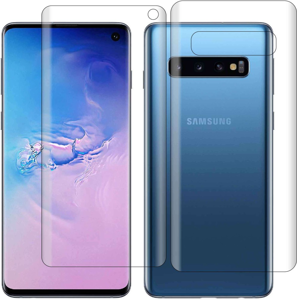 AGRSHI Front and Back Tempered Glass for Samsung Galaxy S10