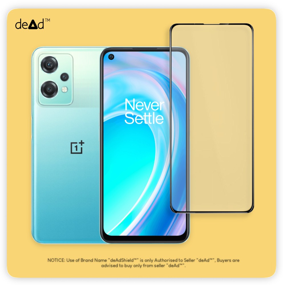 deAdShield Edge To Edge Tempered Glass for OnePlus Nord CE 2 Lite 5G