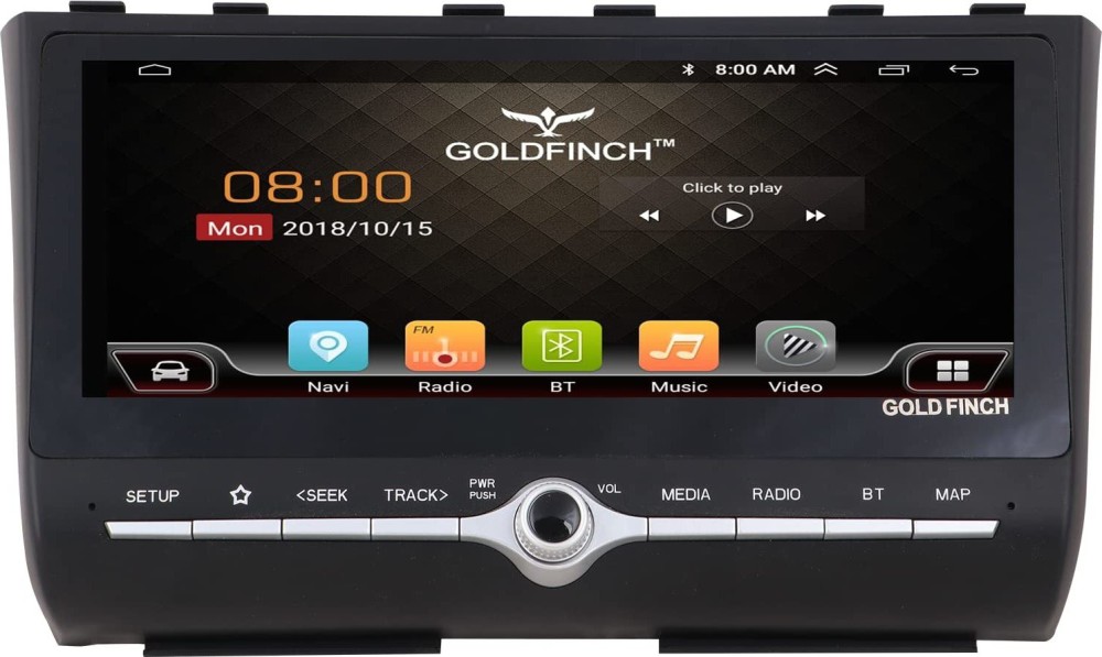 GOLDFINCH Audio 10.2 inch Full Touch Screen Android With Mirror Link (2 GB RAM, 32 GB ROM) Car Stereo