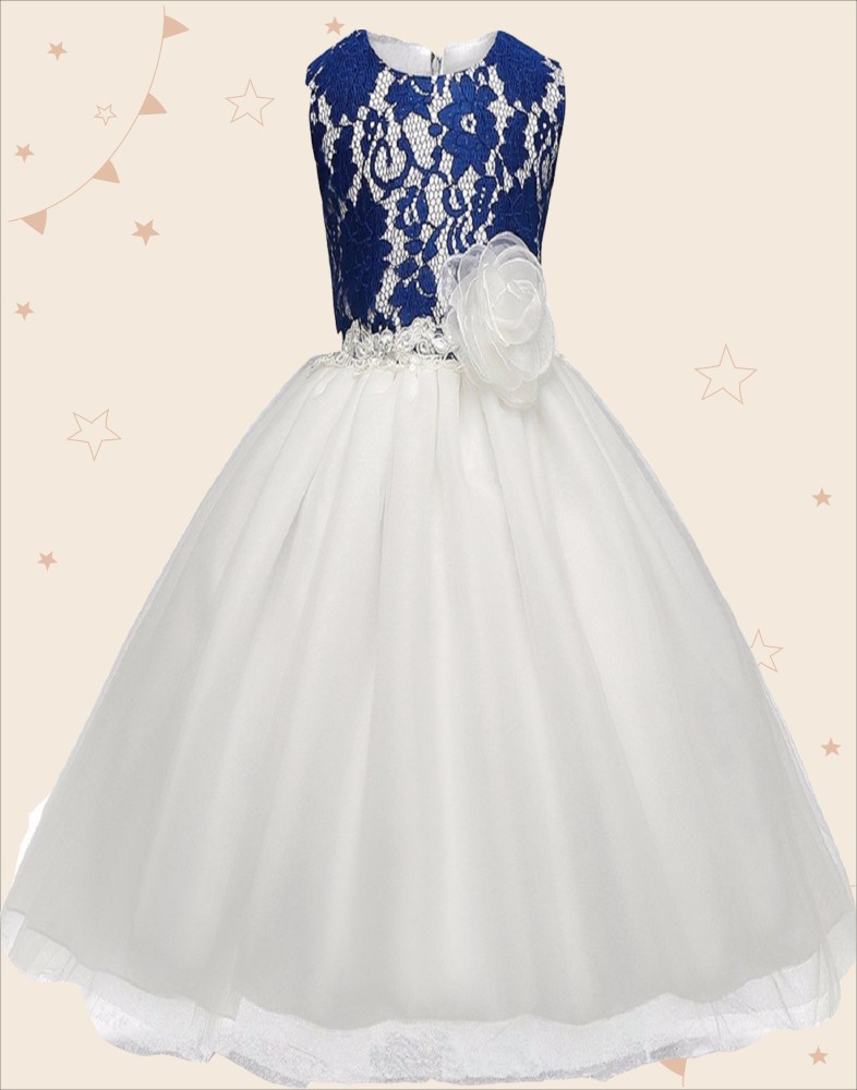 Kidotsav Girls Maxi/Full Length Festive/Wedding Dress