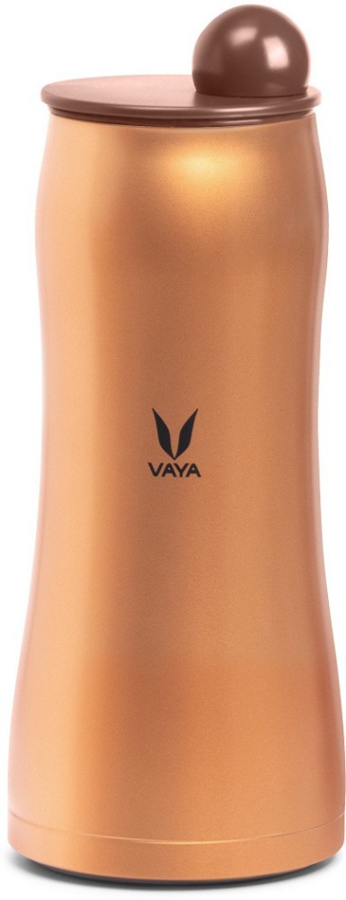 VAYA DRYNK Vacuum Insulated Steel Flask 900 ml, Stainless Steel Bottle with Globe Lid 900 ml Flask