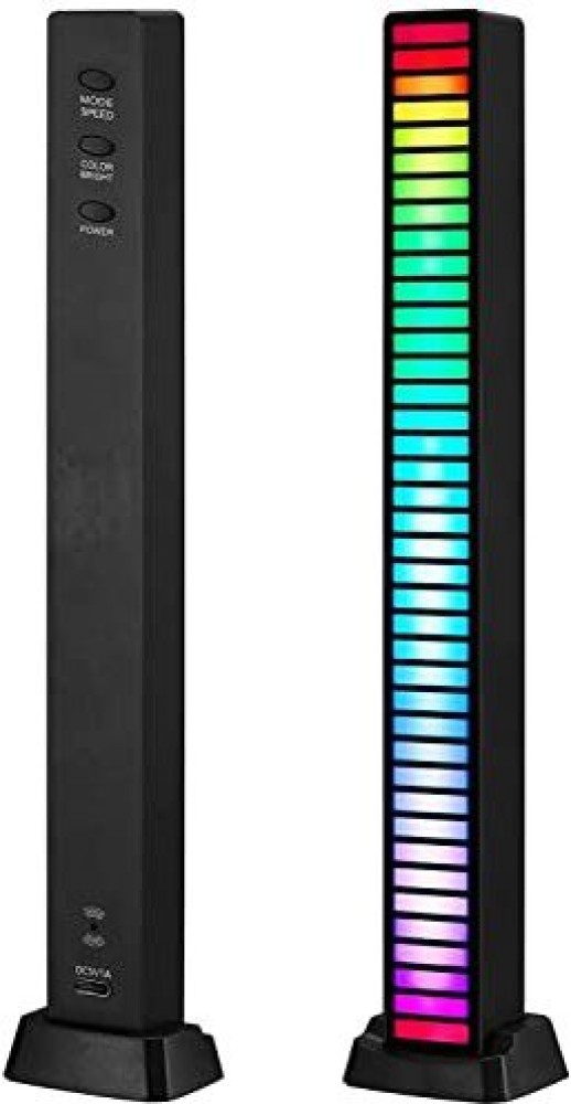 MARS Light Sound Control Pickup Rhythm Light with 32 Bit Music Indicator Colorful LED Night Lamp
