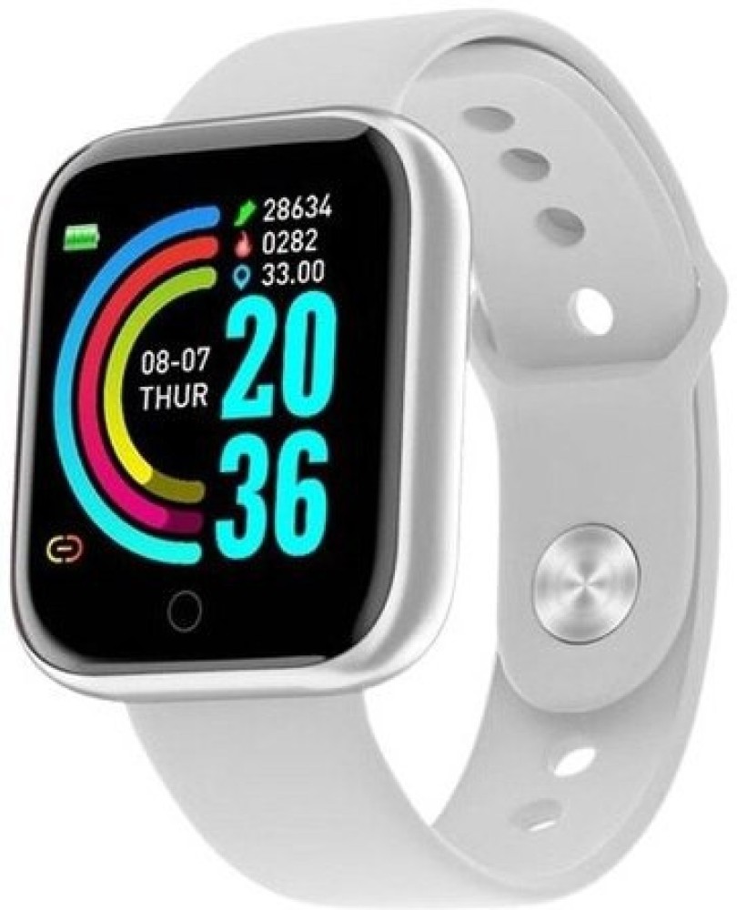 ZEPAD D20 Wrist Band Unisex White Smart Band Smartwatch