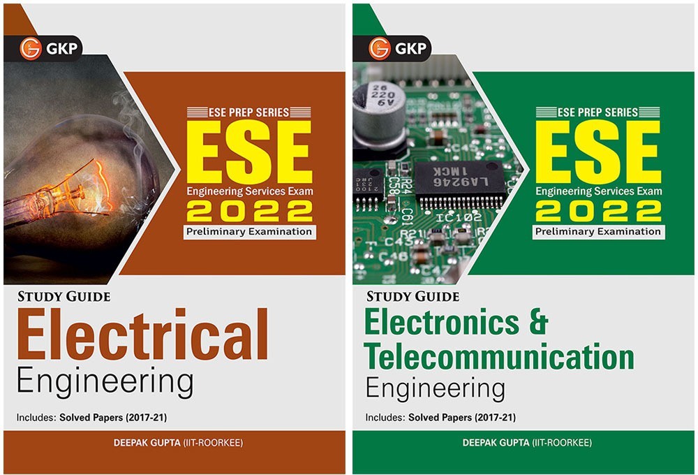 UPSC ESE 2022 : Electrical Engineering - Guide & UPSC ESE 2022 : Electronics & Telecommunication Engineering - Guide (Set Of 2 Books)