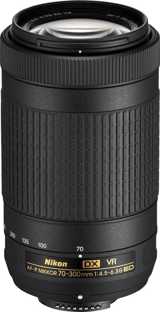 Nikon AF-P 70-300mm lens DX f/4.5- 6.3G ED VR Nikon AF-P 70-300mm lens DX f/4.5- 6.3G ED VR
