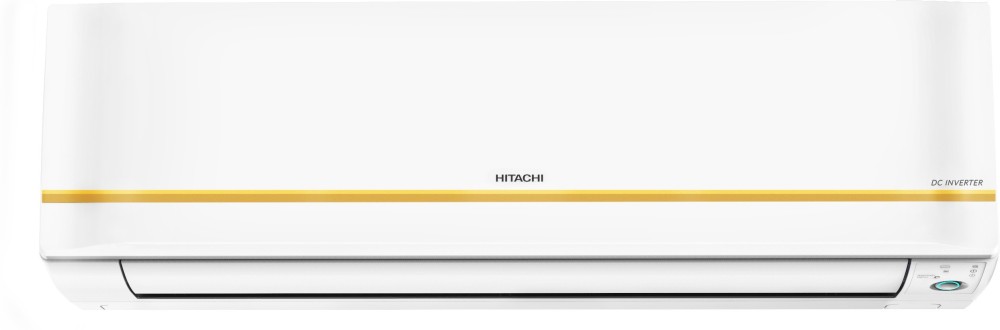 Hitachi 1.5 T 5 Star Split Inverter AC  - White, Gold