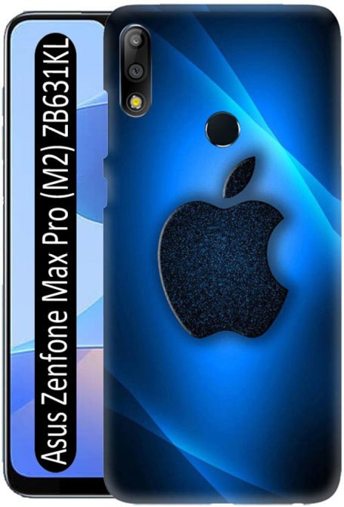 LEEMARA Back Cover for Asus Zenfone Max Pro (M2) ZB631KL, X01BDA, Apple Logo, Apple Sign, Symbol, PRINTED, BACK COVER