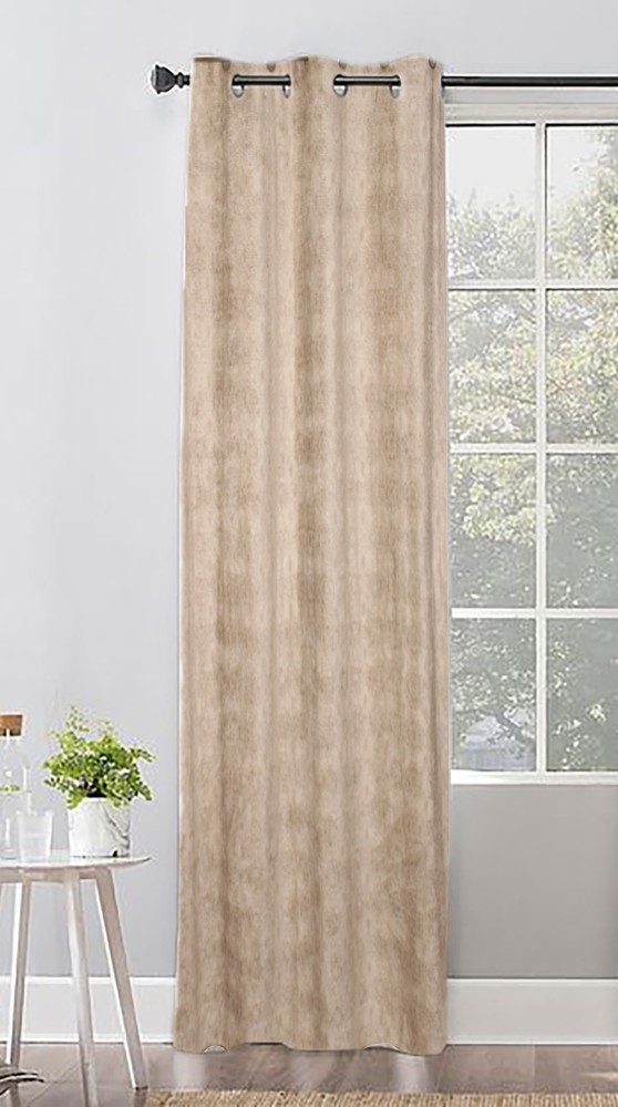 Home-The best is for you 270 cm (9 ft) Jacquard Room Darkening Long Door Curtain Single Curtain