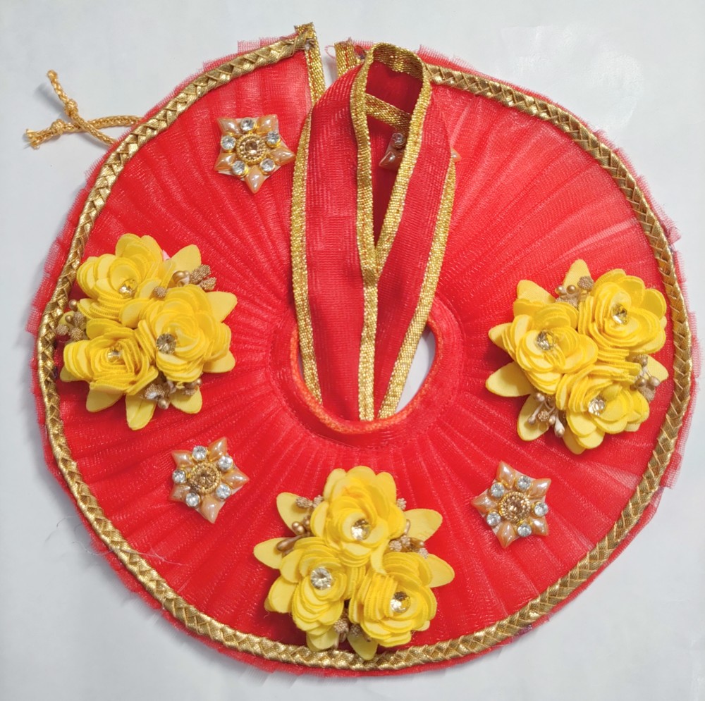 slp Kanha ji, Laddu gopal, Krishan ji, Thakur ji, Bal gopal, Poshak, Suitable for 5 size kanhaji Dress
