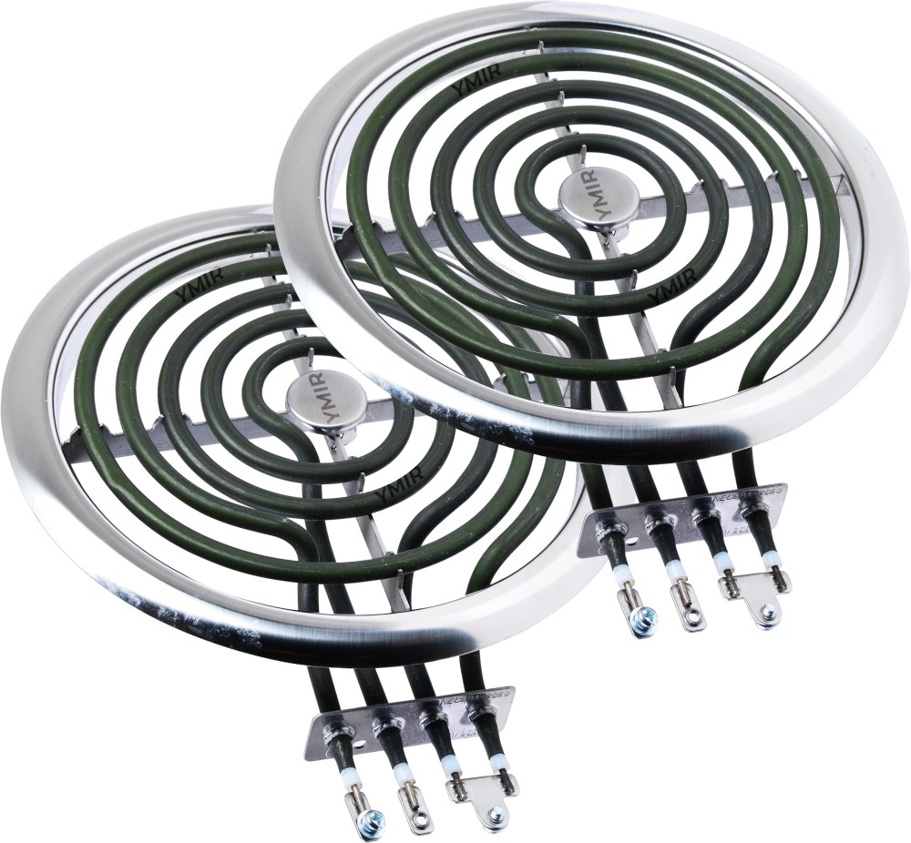 Ymir Pack Of 2 2000W Shockproof Hot Plate Heating Element, Powder Coated Gcoil of Hotplate, Induction Cooktop Electric Cooking Heater