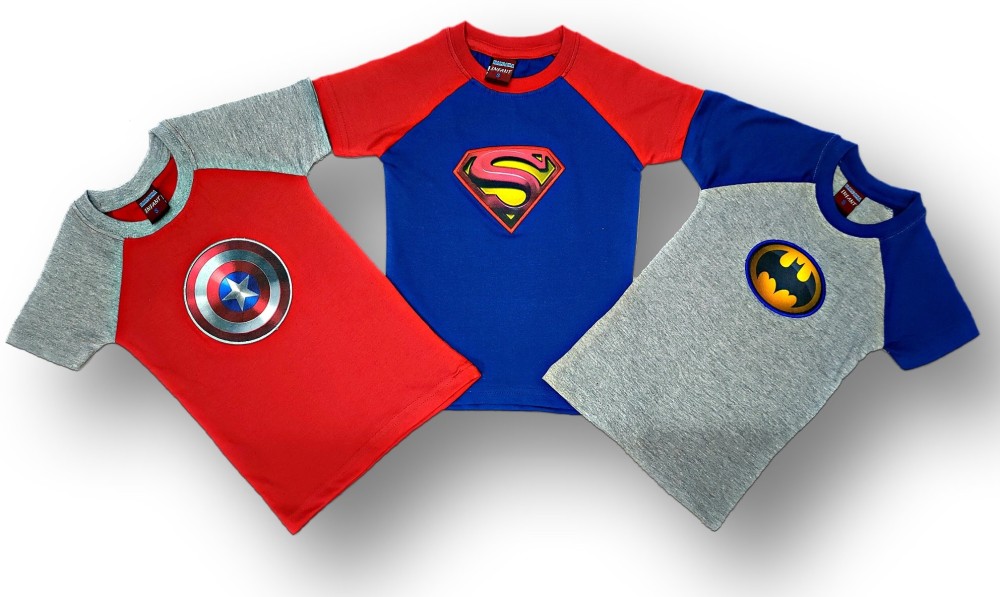 KALPANA Baby Boys Cartoon/Superhero Pure Cotton T Shirt