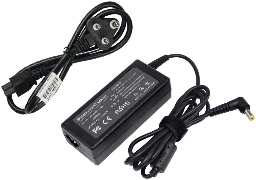 Laplogix 65W 19V 3.42A Regular Pin 5.5X1.7MM Charger For Acer TravelMate TM8473T 65 W Adapter