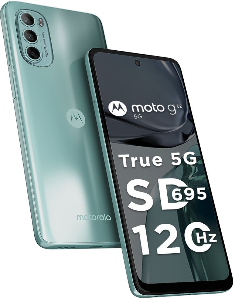 MOTOROLA G62 5G (Frosted Blue, 128 GB)