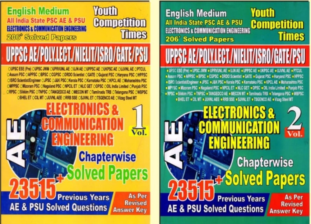 Combo AE ELERONICS & Communication
Engineering CHAPTERWiSE SOLVED Paper