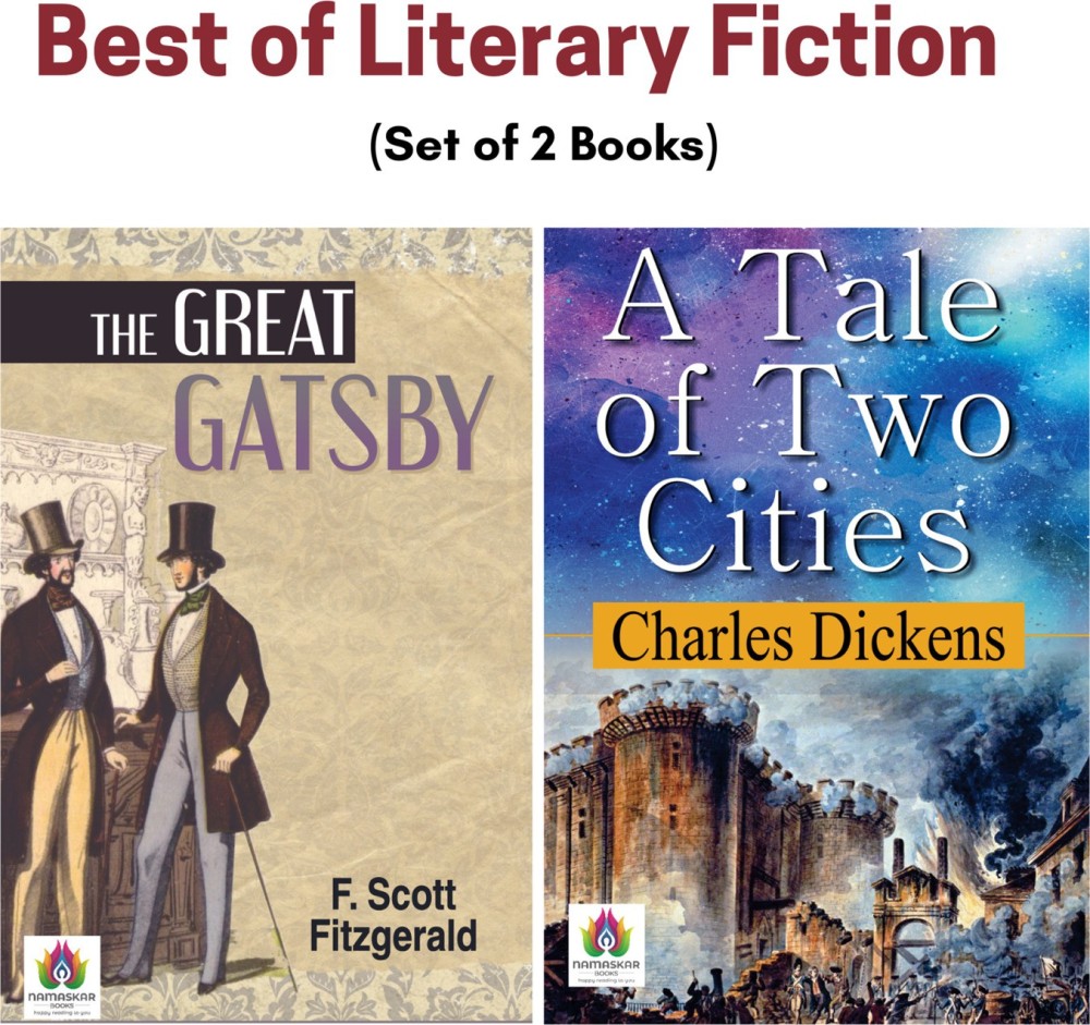 Best Of Literary Fiction (A Tale Of Two Cities + The Great Gatsby) (Set Of 2 Books)