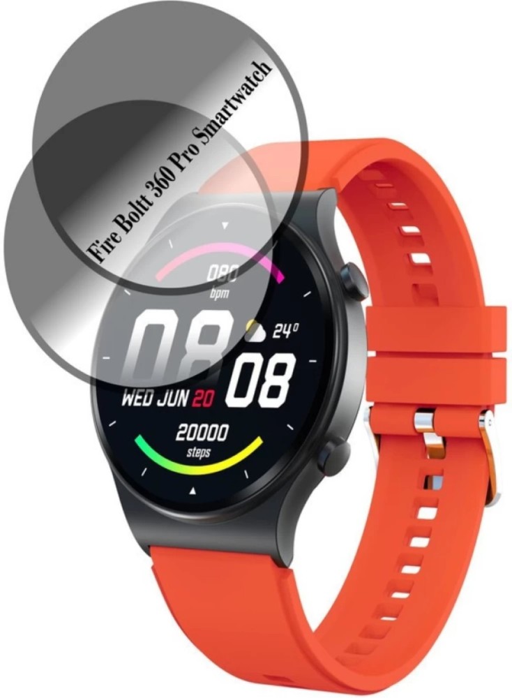 DOWRVIN Tempered Glass Guard for Fire Boltt 360 Pro spo2 Smartwatch
