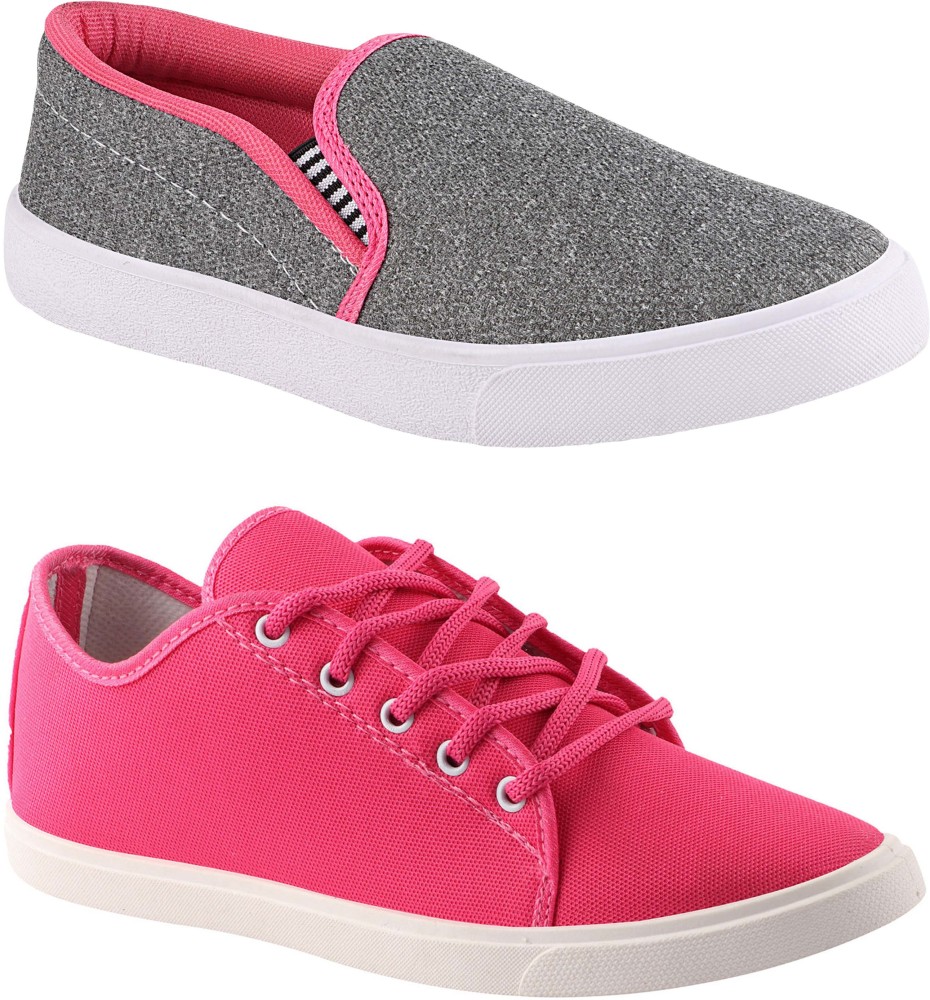 Chevit Latest Perfect & Stylish Combo Pack of 02 Pairs Sneakers For Women