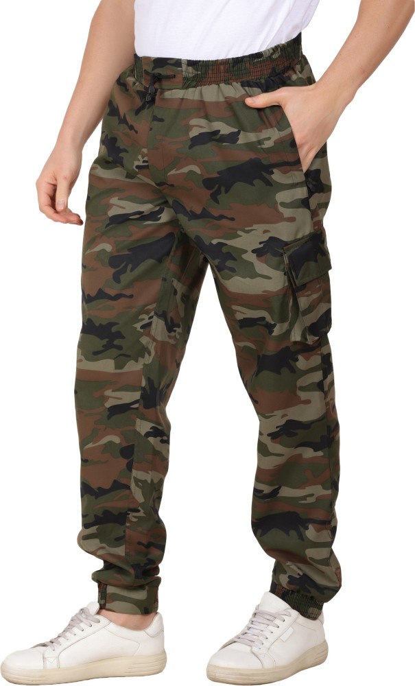 ACONITE Camouflage Men Multicolor Track Pants