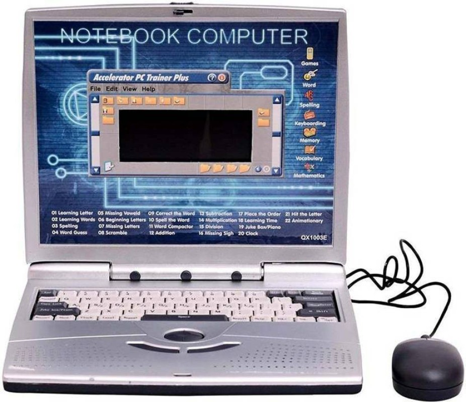 Dmte 22 Activities Games Fun Laptop Notebook Computer Toy For Kids Price In India Buy Dmte 22 Activities Games Fun Laptop Notebook Computer Toy For Kids Online At Flipkart Com