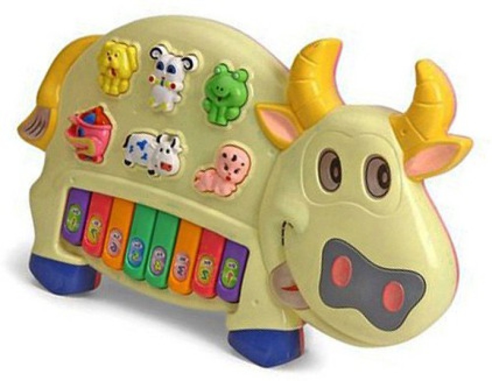 cow piano toy