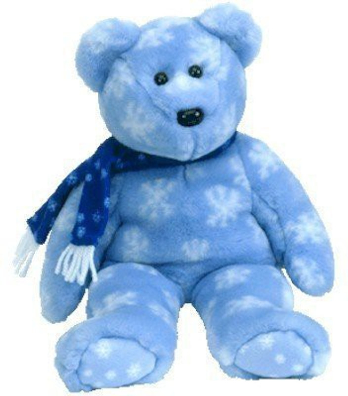1999 holiday teddy beanie baby