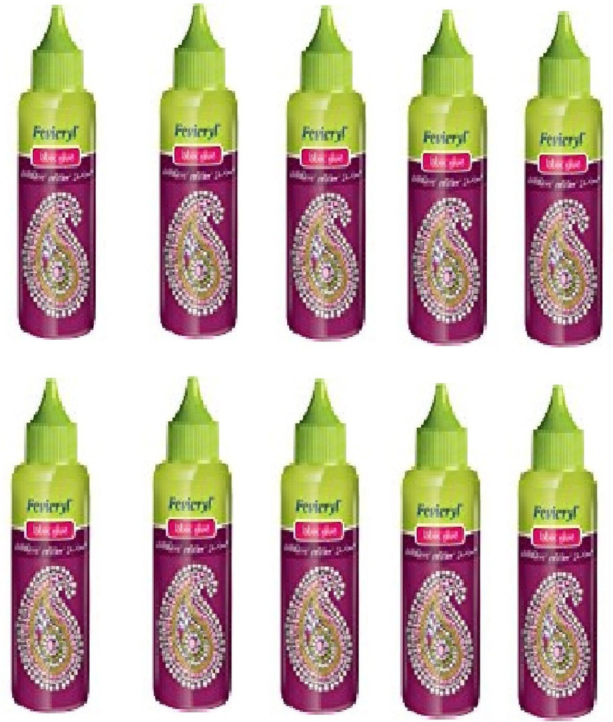 fevicryl fabric glue 80 ml pack 10