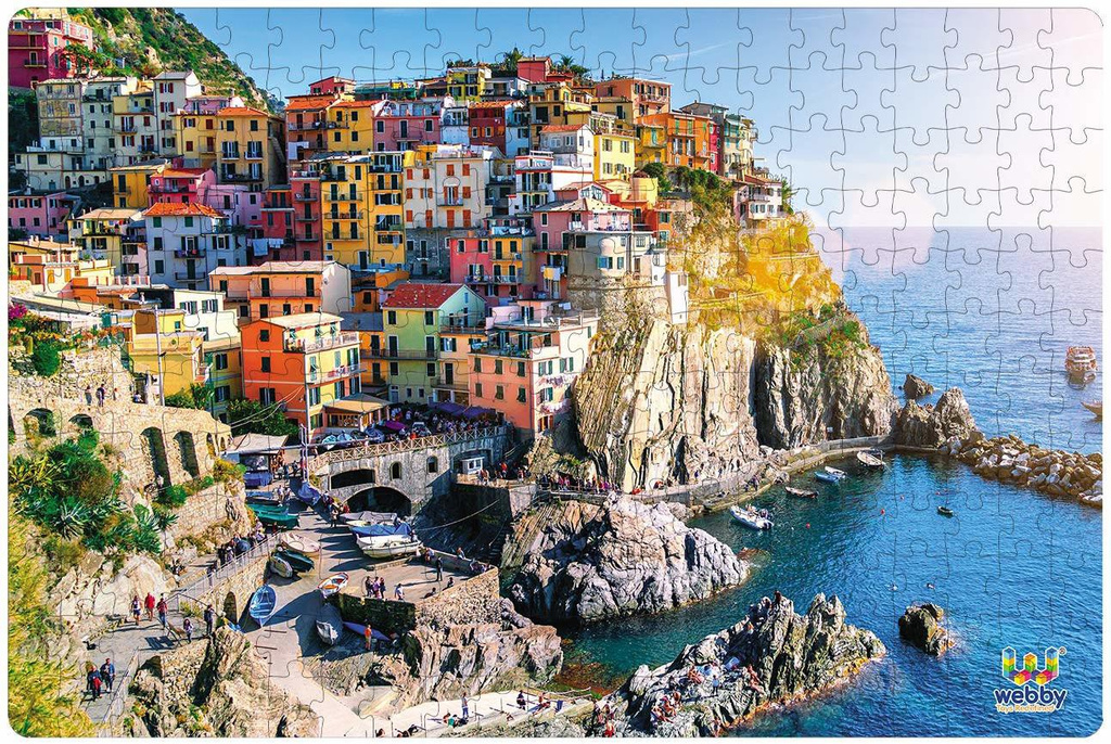 Webby Cinque Terre, Italy, Jigsaw Puzzle, 252 pieces