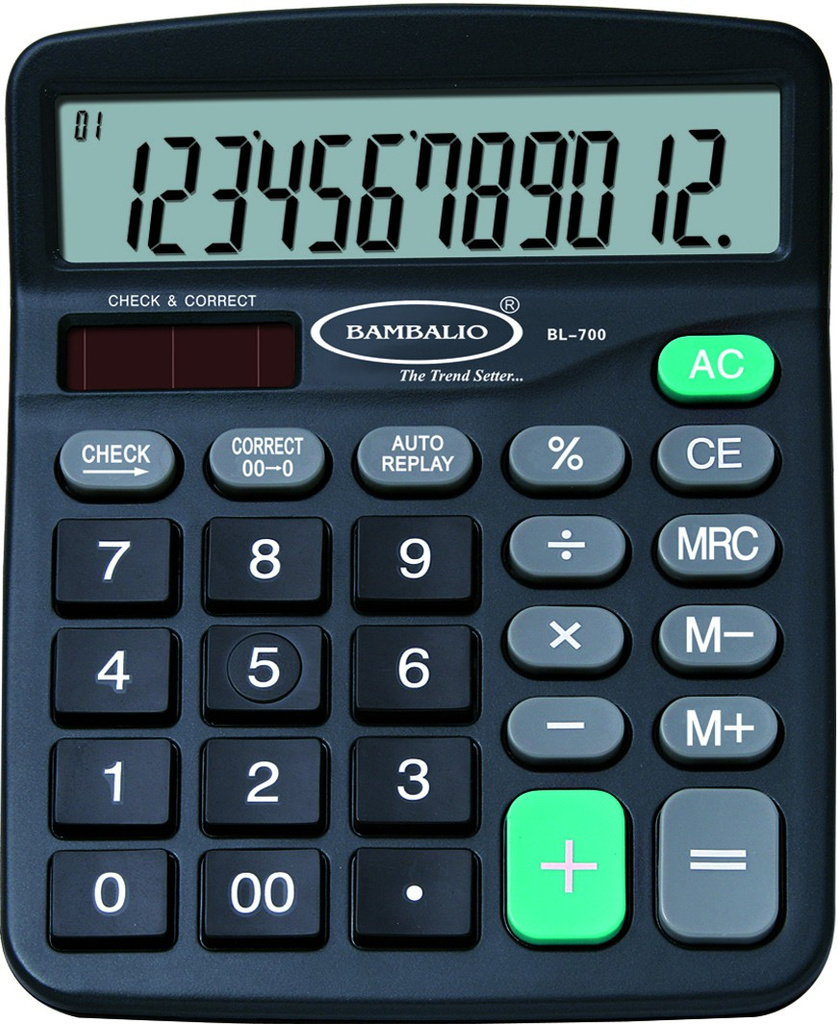 bambalio bl 700 3 years warranty basic calculator