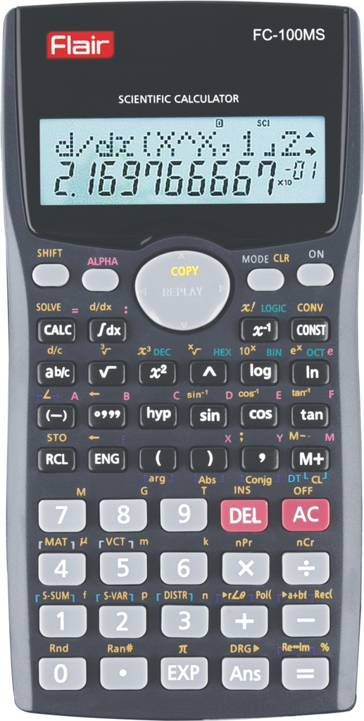 flair fc 100ms scientific calculator