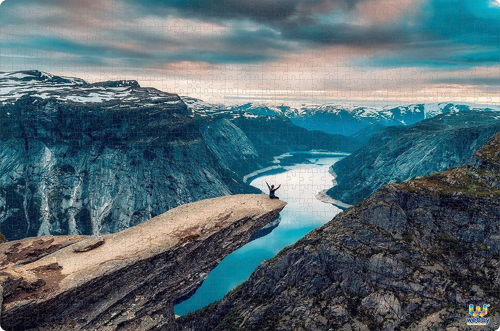 The Cliff Wooden Jigsaw Puzzle 1000 (1000 Pieces)