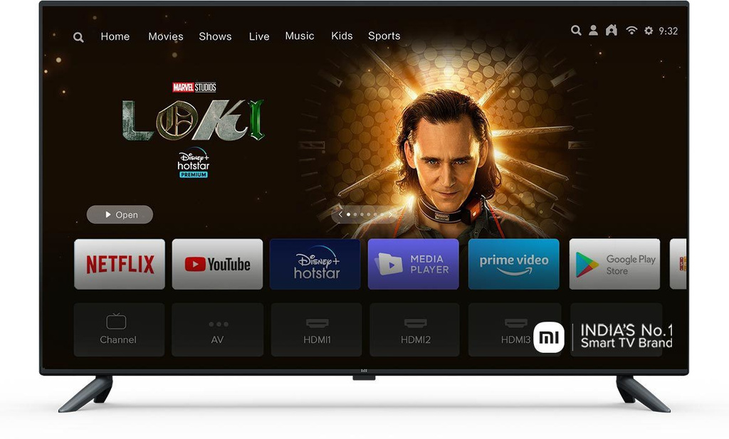 xiaomi 4x 138 8 cm 55 inch ultra hd 4k led smart android based tv