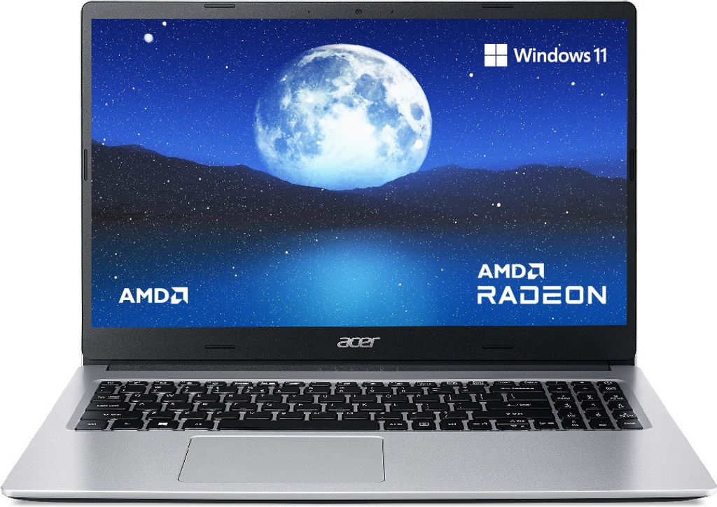 Acer Aspire 3 AMD Ryzen 3 Dual Core 3250U - (8 GB/512 GB SSD/Windows 11 Home) A315-23 Laptop (15.6 Inch, Pure Silver, 1.9 kg)