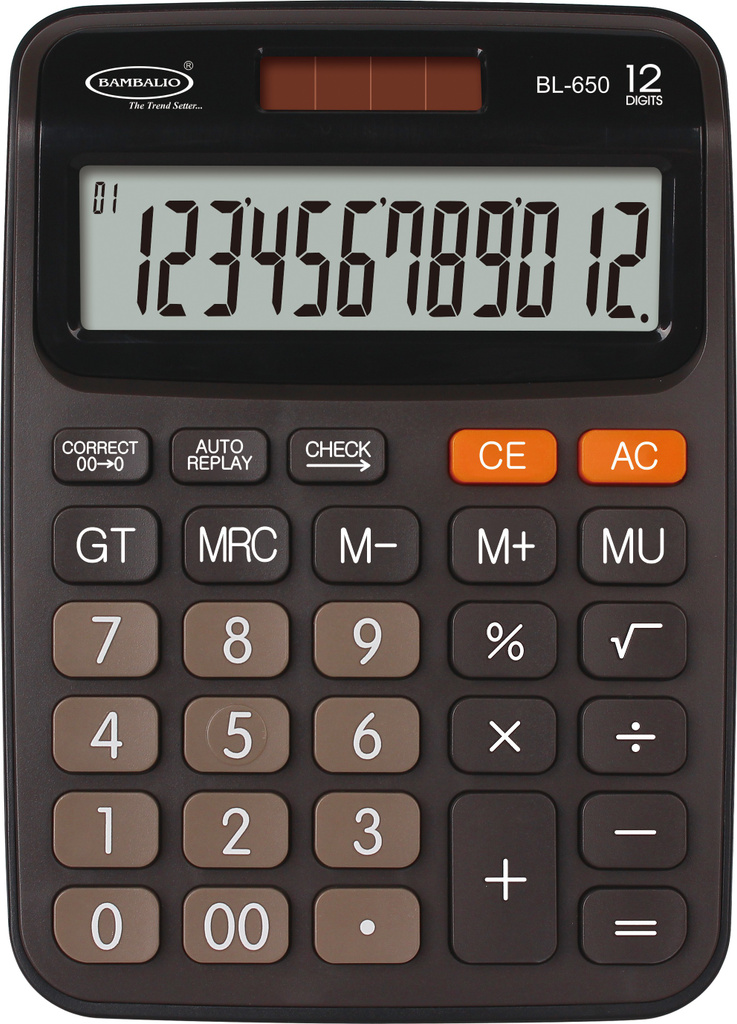 BAMBALIO BL-650 3 Years Warranty Basic  Calculator