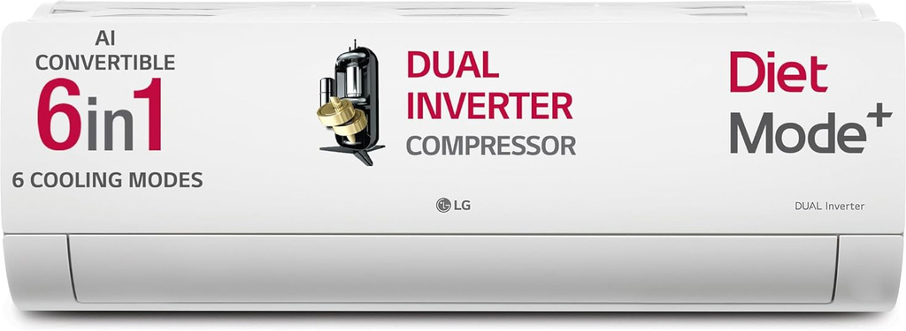 2024 Model 1 Ton 3 Star Split Inverter AC (US-Q12JNXE, White)