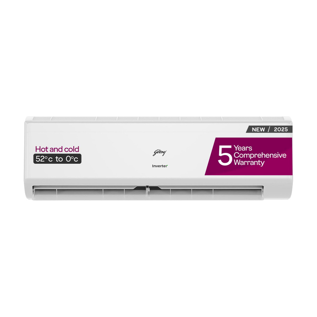 2024 Model 1.5 Ton 3 Star Hot and Cold Split Inverter AC (AC 1.5T SIH 18ITC3 WYC, White)