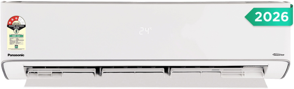 Panasonic 2026 Model 1.5 Ton 3 Star Split Inverter AC