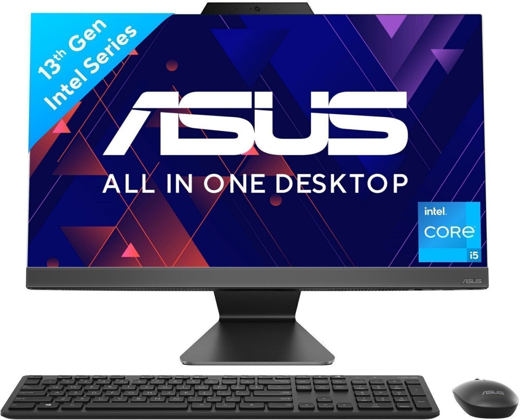 asus aio a3 series all one desktop intel 13th gen core i5 8 gb ddr5 windows 11 home 23 8 inch screen a3402wva bpc002ws