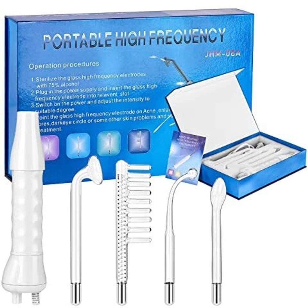 SDERMATECH Electrotherapy Portable High Frequency for Facial Cleanser Anti Wrinkle Machine