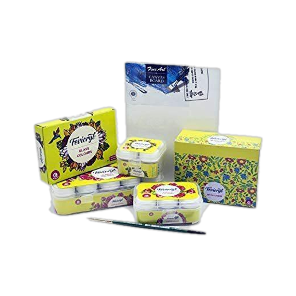 Combo Art kit of 7 items, Ideal for Students, Artists, and Gifting