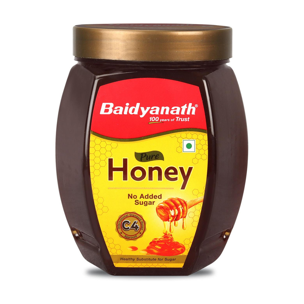 Baidyanath Honey | C4 Approved, Unadulterated, Pure Honey | Wholesome Health Naturally |
