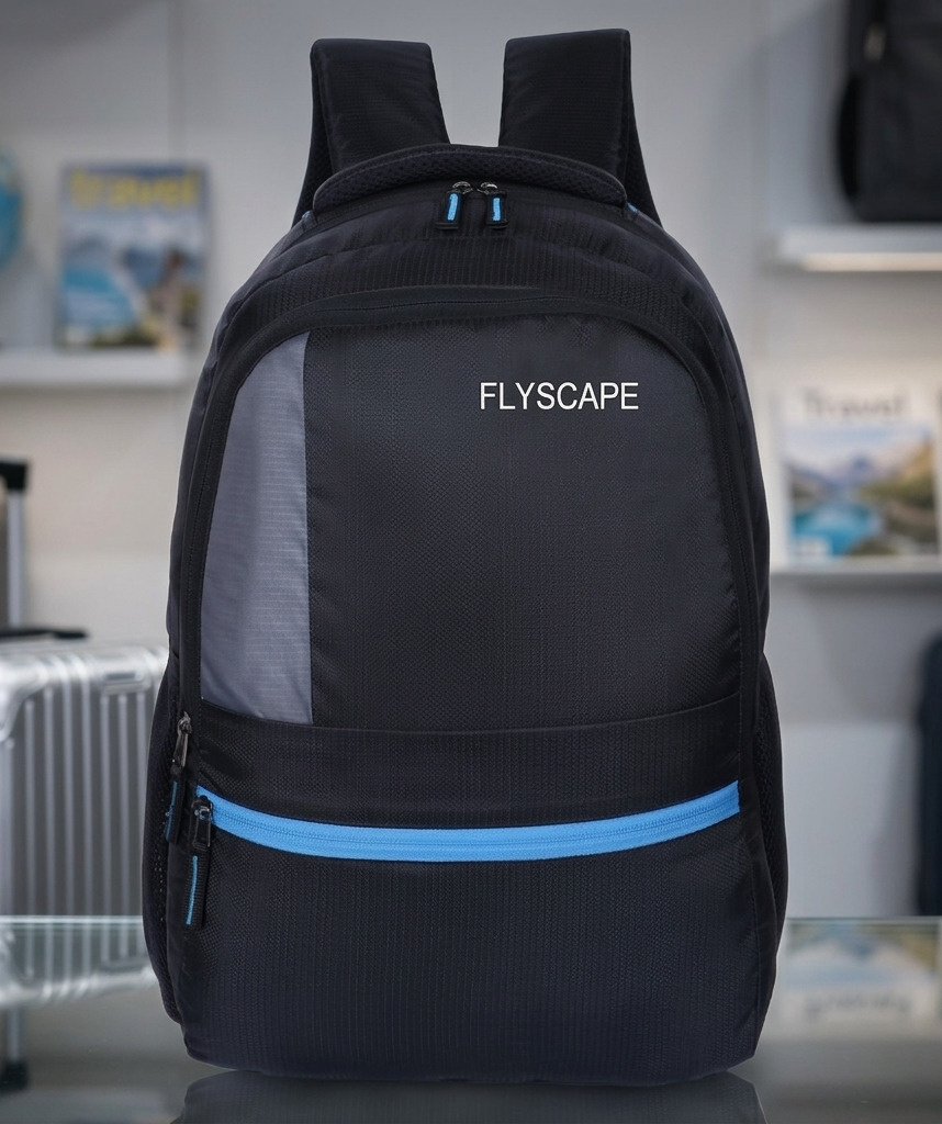 Flyscape Terror Black Grey Orange bag 30 L Backpack