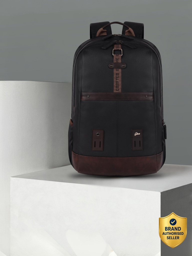 Gear Classic Anti Theft Faux Leather 31 L Laptop Backpack