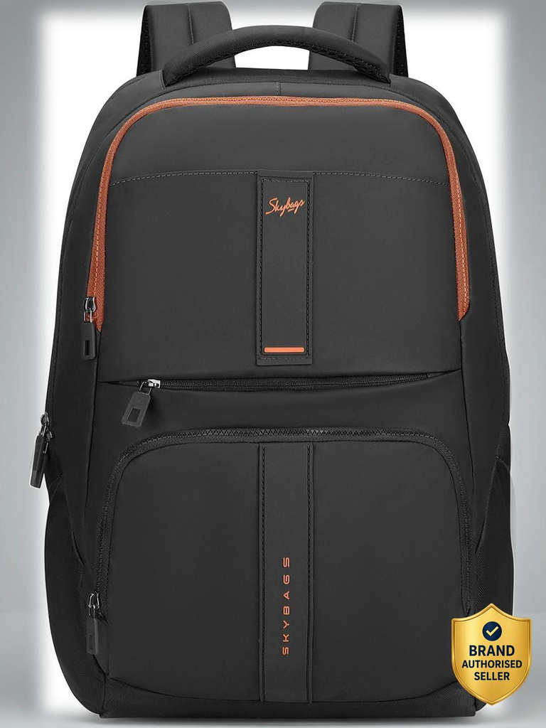 SKYBAGS Elevate 17" Compatible Laptop Backpack with 3 Specious Compartments & Rain Cover 24 L Laptop Backpack