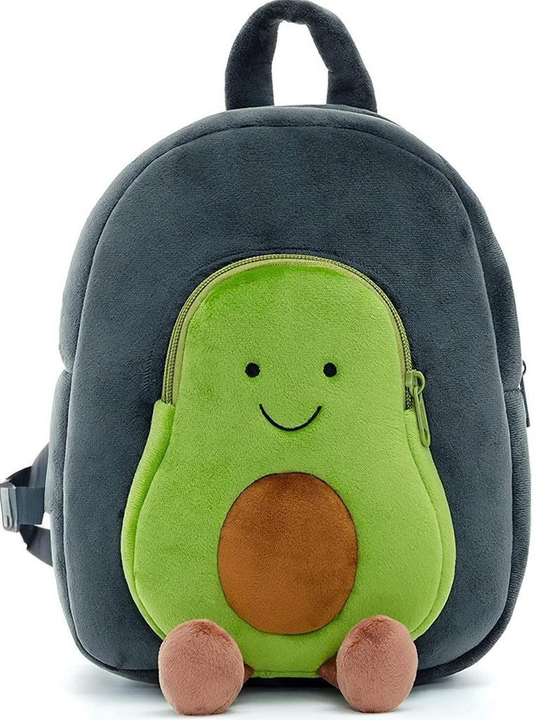 HappyChild Cute Kids Plush Animal Cartoon Travel Bag for Baby Girl/Boy 2-5 Years School Bag