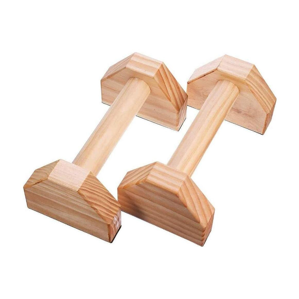 Wooden Single Double Bars Calisthenics Handstand Push up bars Push-up Bar