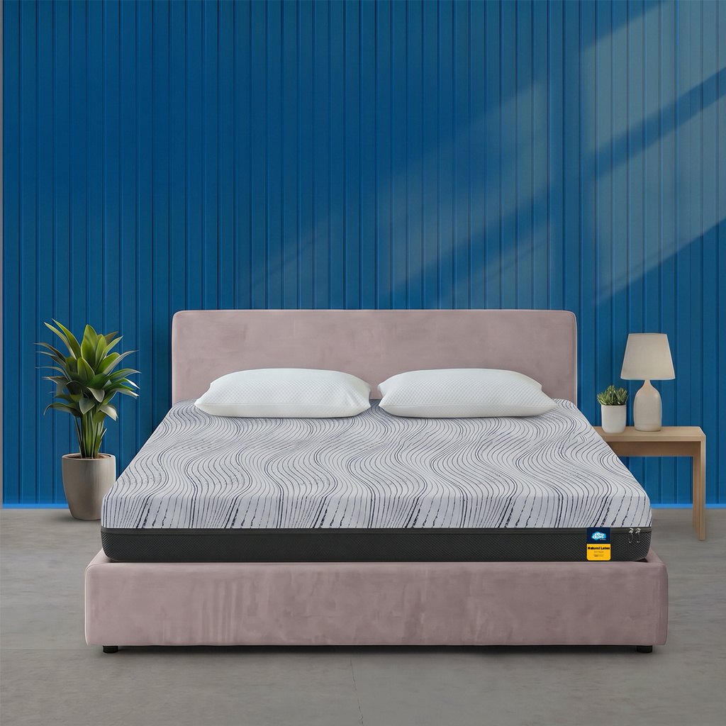 Sleepables Natural Latex Orthopedic Medium Soft 6 inch Double High Resilience (HR) Foam Mattress (L x W: 75 inch x 48 inch)