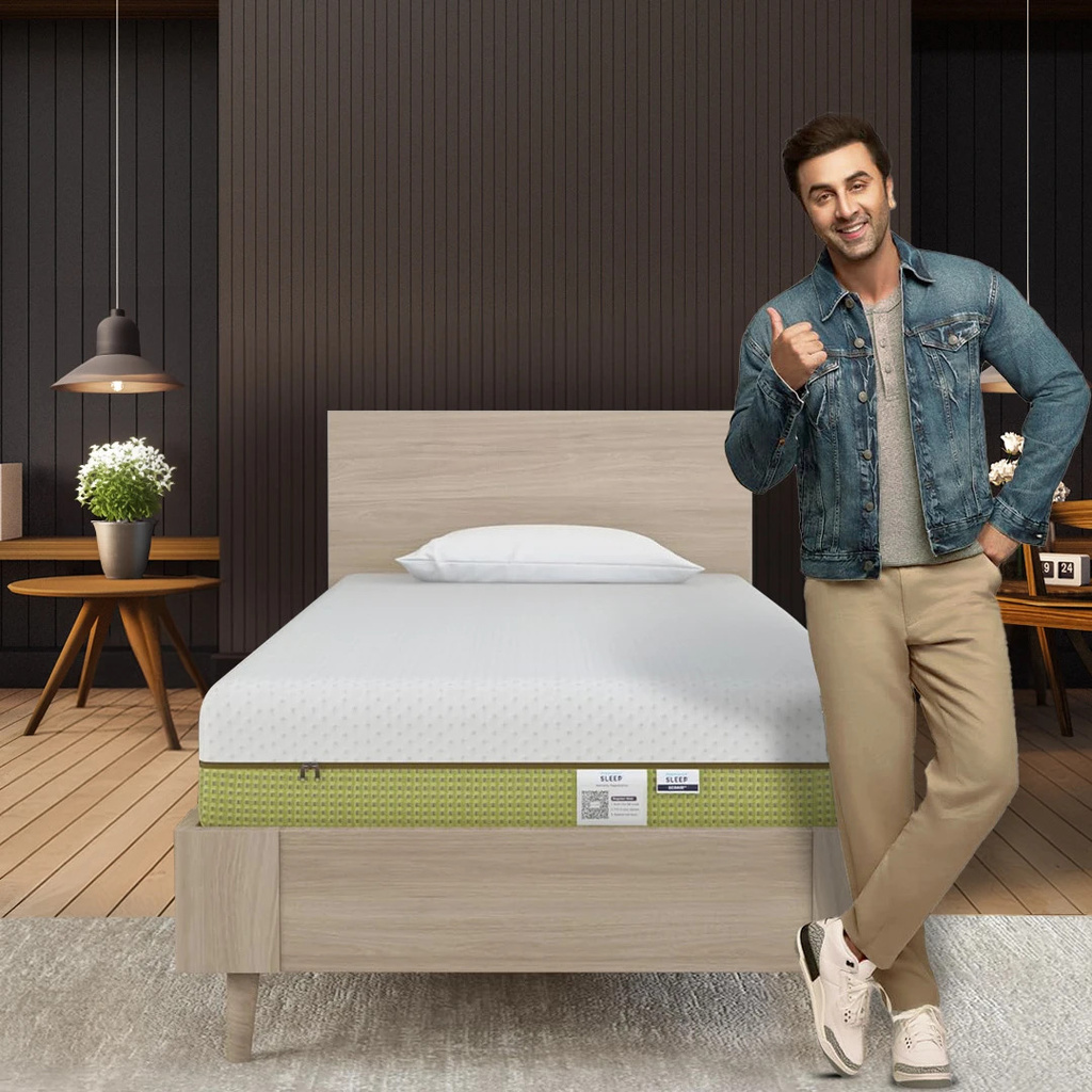 100% Natural Latex 8 inch Single High Density (HD) Foam Mattress (L x W: 72 inch x 36 inch)
