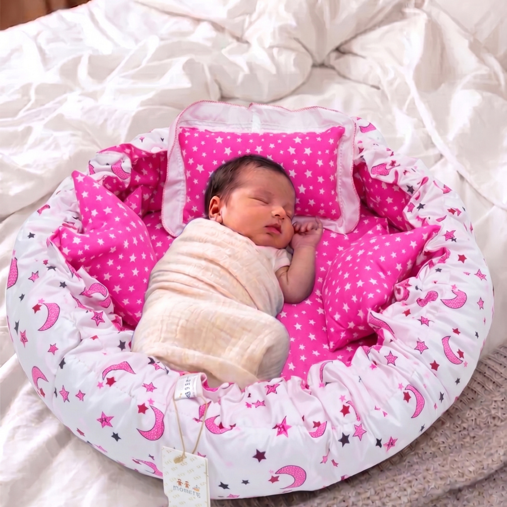 Fareto Cotton Baby Bed Sized Bedding Set