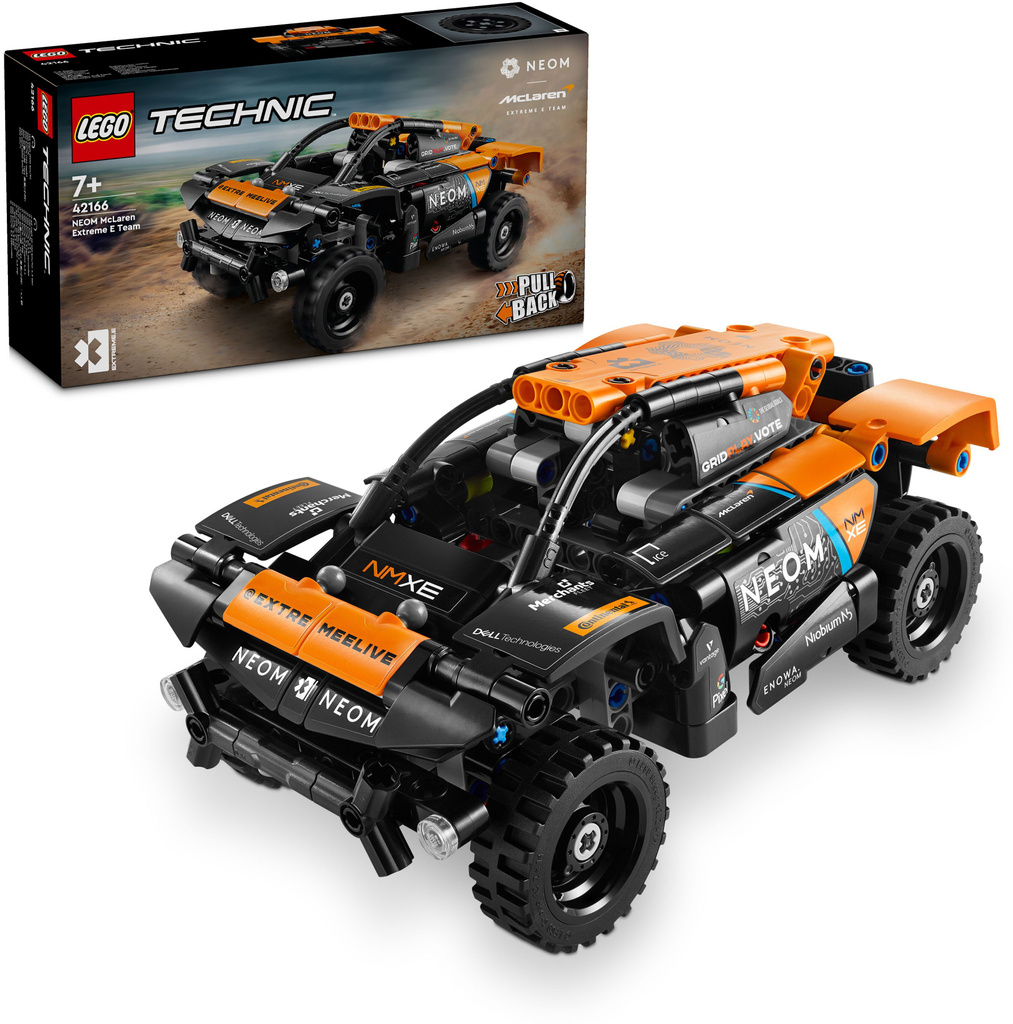 lego technic neom mclaren extreme e race car 42166 252 pieces